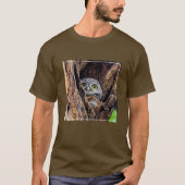 Niedliche Kleintiere | Gepunktete Owlet T-Shirt (Vorderseite)