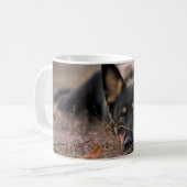Niedliche Kleintiere | German Shepherd Puppy Kaffeetasse (Vorderseite Links)