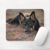 Niedliche Kleintiere | German Shepherd Puppy Mousepad (Mit Mouse)