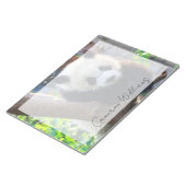 Niedliche Kleintiere | Giant Panda Cub Notizblock (angewinkelt)