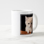 Niedliche Kleintiere | Ginger Kitten Jumbo-Tasse (Vorderseite Rechts)
