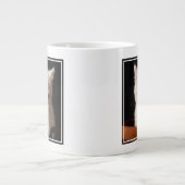 Niedliche Kleintiere | Ginger Kitten Jumbo-Tasse (Vorderseite)