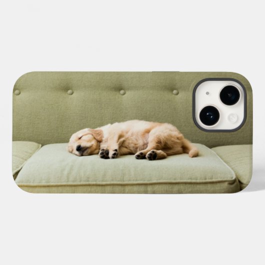 Niedliche Kleintiere | Golden Retriever Puppy 2 Case-Mate iPhone Hülle (Rückseite (Horizontal))