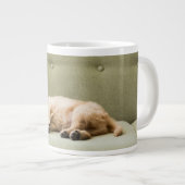 Niedliche Kleintiere | Golden Retriever Puppy 2 Jumbo-Tasse (Vorderseite Rechts)