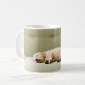 Niedliche Kleintiere | Golden Retriever Puppy 2 Kaffeetasse (Vorderseite Links)