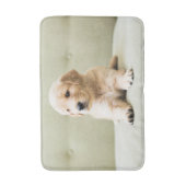 Niedliche Kleintiere | Golden Retriever Puppy Badematte (Vorderseite Vertikal)