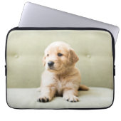 Niedliche Kleintiere | Golden Retriever Puppy Laptopschutzhülle (Vorderseite)