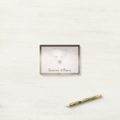 Niedliche Kleintiere | Golden Retriever Snuggg Post-it Klebezettel (Auf Schreibtisch)