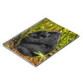 Niedliche Kleintiere | Gorilla & Baby Notizblock (Linke Seite)