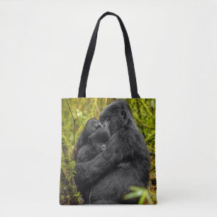 Niedliche Kleintiere Gorilla & Baby Tasche