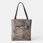 Niedliche Kleintiere | Große Horned Chips Tasche (Rückseite)