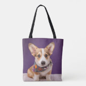 Niedliche Kleintiere | Halloween Corgi Tasche (Rückseite)