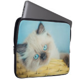 Niedliche Kleintiere | Himalayan Siegel Point Cat Laptopschutzhülle (Vorne Rechts)