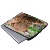 Niedliche Kleintiere | Hochlandkuhkalb Laptopschutzhülle (Vorne Knopf)