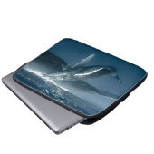 Niedliche Kleintiere | Humpback Whale Calf Laptopschutzhülle (Vorne Knopf)