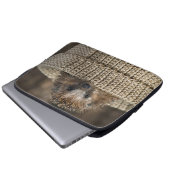 Niedliche Kleintiere | Igel in einem Korb Laptopschutzhülle (Vorne Knopf)