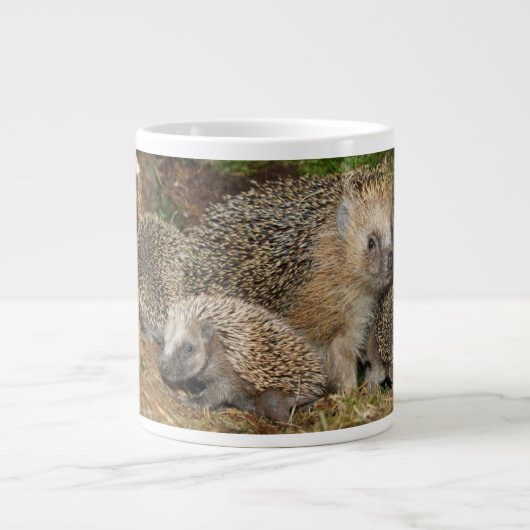 Niedliche Kleintiere | IGEL Jumbo-Tasse (Vorderseite)