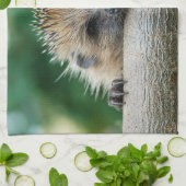 Niedliche Kleintiere | Igel Lächeln Geschirrtuch (Gefaltet)
