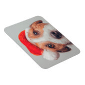 Niedliche Kleintiere | Jack Russell Dog Santa Clau Magnet (Rechte Seite)