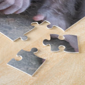 Niedliche Kleintiere | Japanische Affen Puzzle (Seite)