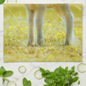 Niedliche Kleintiere | Jungschaf Geschirrtuch (Gefaltet)