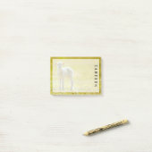 Niedliche Kleintiere | Jungschaf Post-it Klebezettel (Auf Schreibtisch)