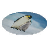 Niedliche Kleintiere | Kaiser Penguin Chick Schneidebrett (Ecke)