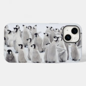 Niedliche Kleintiere | Kaiser Penguin Chicks Case-Mate iPhone Hülle (Rückseite (Horizontal))