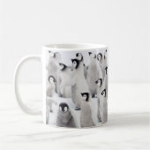 Niedliche Kleintiere | Kaiser Penguin Chicks Kaffeetasse (Links)