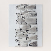 Niedliche Kleintiere | Kaiser Penguin Chicks Puzzle (Vertikal)