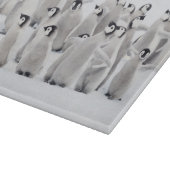 Niedliche Kleintiere | Kaiser Penguin Chicks Schneidebrett (Ecke)