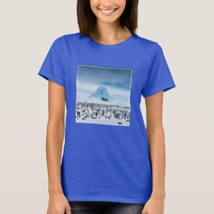 Niedliche Kleintiere Kaiser-Pinguin-Kolonie T-Shirt