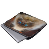 Niedliche Kleintiere | Kat Laptopschutzhülle (Vorne Knopf)