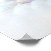 Niedliche Kleintiere | Kätzchen mit blauen Augen Poster (Ecke)