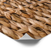 Niedliche Kleintiere | Kätzchen und Gelbe Rosen Poster (Ecke)