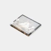 Niedliche Kleintiere | Katze im Bett Post-it Klebezettel (angewinkelt)