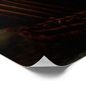 Niedliche Kleintiere | Kitten in Basket Poster (Ecke)