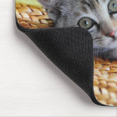 Niedliche Kleintiere | Kitten Lounges Mousepad (Ecke)