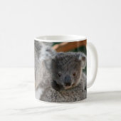 Niedliche Kleintiere | Koala und Joey Kaffeetasse (VorderseiteRechts)