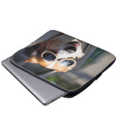 Niedliche Kleintiere | Korgi-Brille im Auto Laptopschutzhülle (Vorne Knopf)