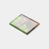 Niedliche Kleintiere | Kuh und Kalb Post-it Klebezettel (angewinkelt)