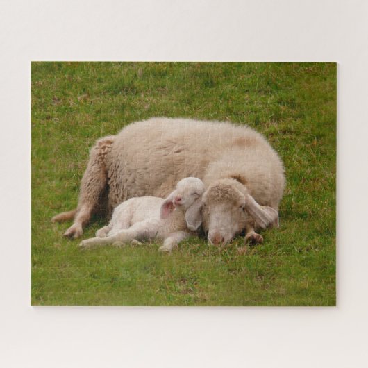 Niedliche Kleintiere | Lächelndes Schlachthaus Puzzle (Horizontal)