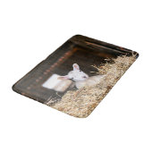 Niedliche Kleintiere | Lamm Badematte (Schrägansicht)