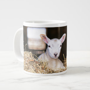 Niedliche Kleintiere   Lamm Jumbo-Tasse