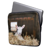 Niedliche Kleintiere | Lamm Laptopschutzhülle (Vorderseite Links)
