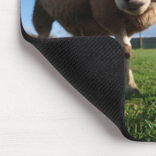 Niedliche Kleintiere | Lamm und Mama Mousepad (Ecke)