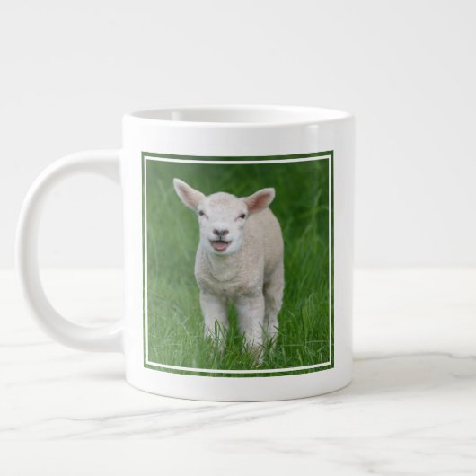 Niedliche Kleintiere | Lil Lamb Jumbo-Tasse (Links)
