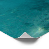 Niedliche Kleintiere | Manatee & Baby Poster (Ecke)