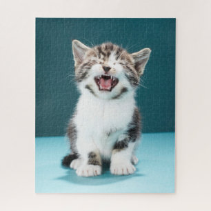 Niedliche Kleintiere Meaning Baby Kitten Puzzle