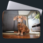 Niedliche Kleintiere | Mini-Dackel Welpe Laptopschutzhülle<br><div class="desc">Dieses niedliche Getty Images Foto verfügt über eine Mini-Dackel-Welpe.</div>